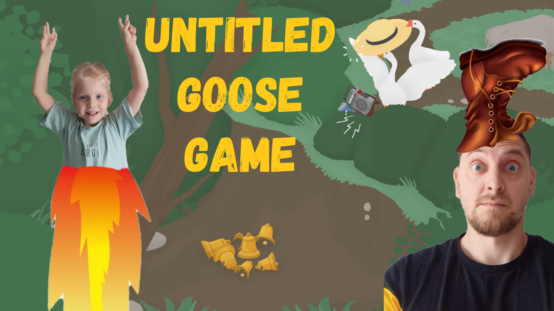 Untitled Goose Game. Просто развлекаемся ?