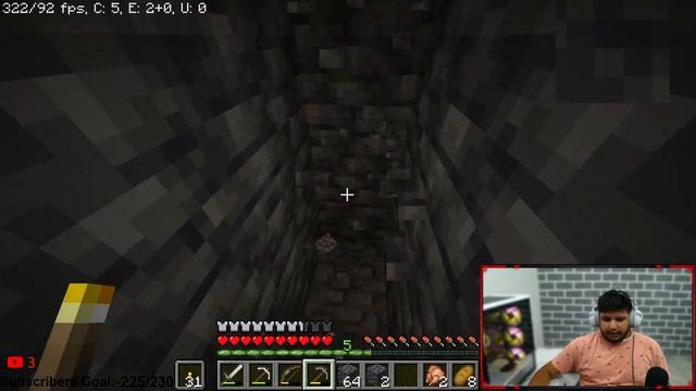 AAJ KI RAAT MINECRAFT MEIN ANANDBHAI & HUZU KE SAATH I DAY 8 I #facecam #minecraft #live смотреть онлайн