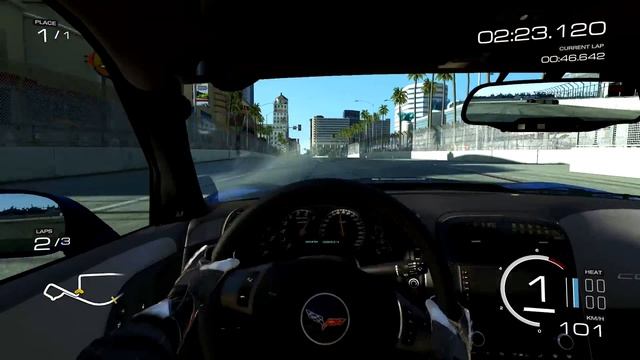 Forza 5 - Long Beach - Chevrolet Corvette C6 ZR1 смотреть онлайн