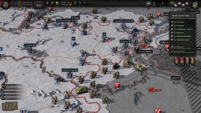 Unity of Command 2 | Stalingrad DLC | Mission 11 - Disaster on the Volga смотреть онлайн