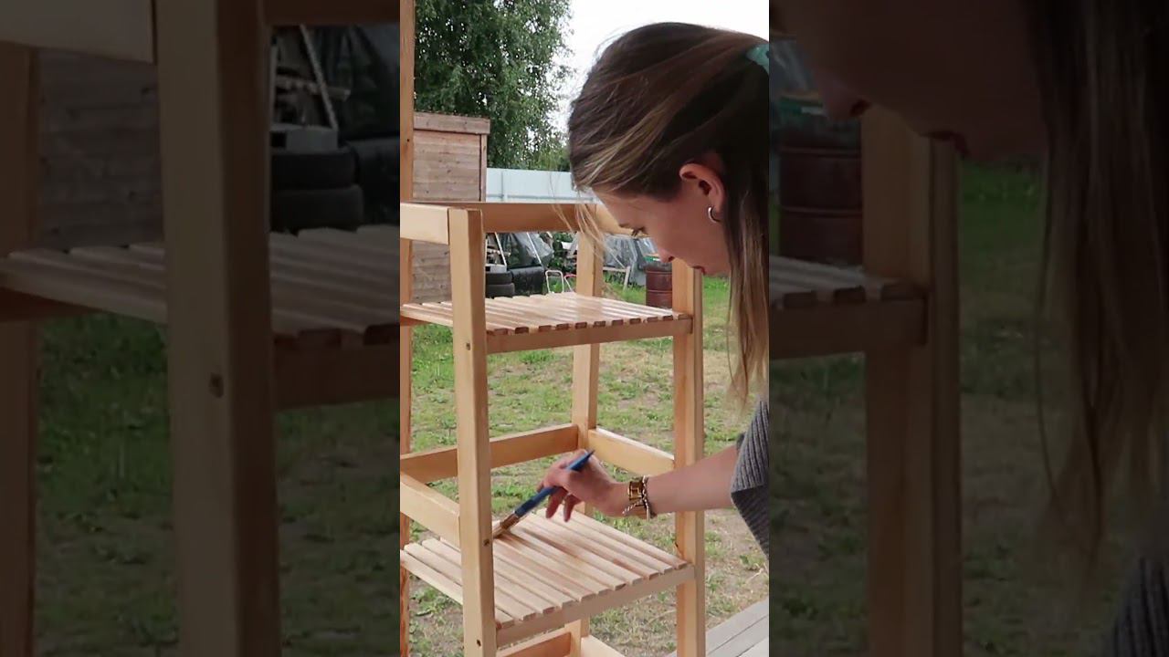 DIY/ HOME DECOR/СТЕЛЛАЖ СВОИМИ РУКАМИ/ МЕБЕЛЬ СВОИМИ РУКАМИ смотреть онлайн