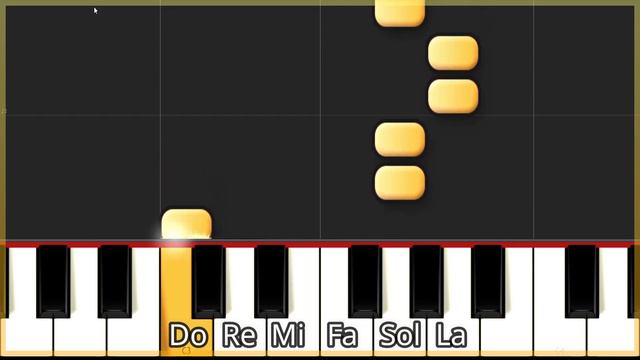 3 canciones fáciles solo con 6 notas| Do Re Mi Fa Sol La🎹 смотреть онлайн