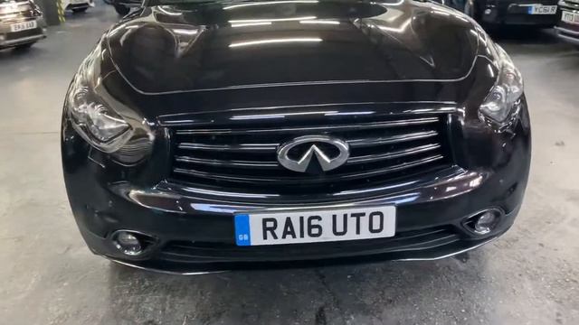 2016/16 Infinity QX70S 3.0d 4x4 Malbec Black смотреть онлайн