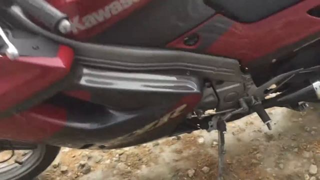 Видео запуска Kawasaki ZZR 250 смотреть онлайн