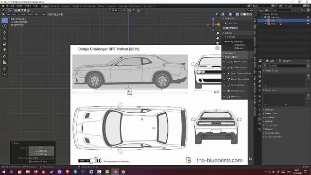01.Blender Subsurface Modeling. Dodge Challenger. (Par1) смотреть онлайн