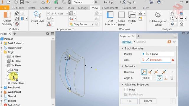 How to Model a Ring | Autodesk Inventor смотреть онлайн