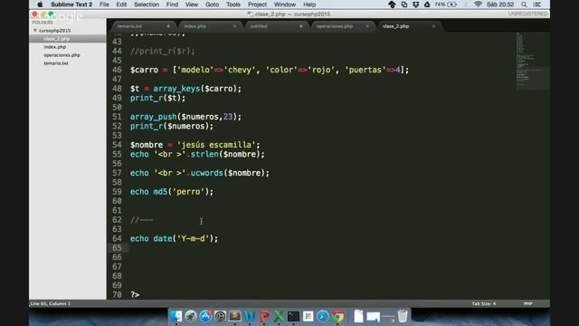 Curso PHP C02 (Funciones) смотреть онлайн