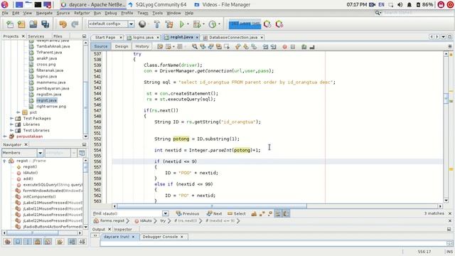 JAVA PROGRAMMING : cara membuat function Autogenarate ID & Refresh data pada Java Netbeans смотреть онлайн