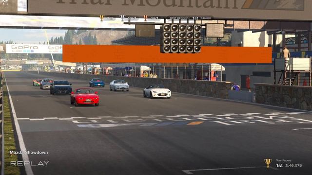 Gran Turismo 7 | Mazda Showdown 1 Lap Magic - Mission Challenge Roiling Stone [4K PS5] смотреть онлайн