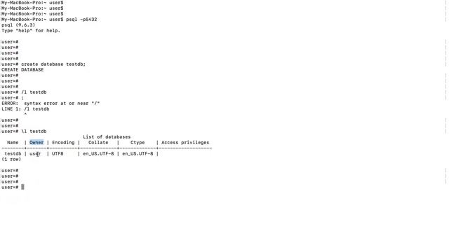 PostgreSQL psql How to Create Database, List, Show and Drop смотреть онлайн