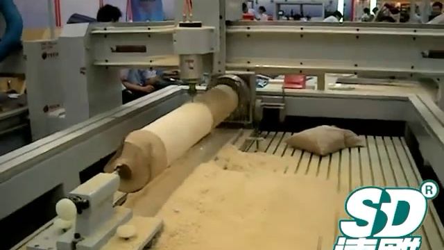 SD 1325 CNC ROUTER with rotary смотреть онлайн