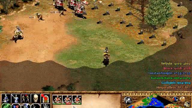 Age of Empires 2: Age of Kings Walkthrough Barbarossa Part 18 - Barbarossa's March Part 3 смотреть онлайн