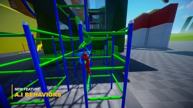 PlayForm: Human Dynamics - Update 6 - New Level "Rotating Ridge", A.I Behaviors, Checkpoint Items смотреть онлайн