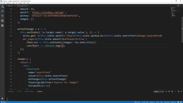 React & Material UI Project Using The PixaBay API смотреть онлайн