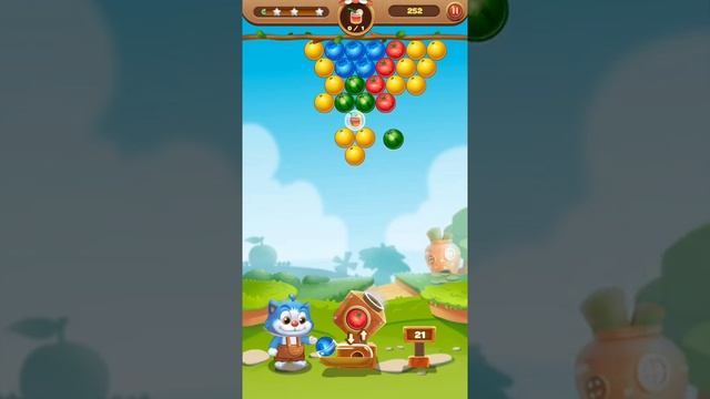 Shoot Bubble - Fruit Splash Level 1-3 | Bubble Shooting Game - Android ios Gameplay смотреть онлайн