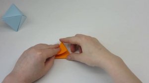 Как сделать объёмный ромб из бумаги. Геометрические фигуры оригами. Октаэдр.