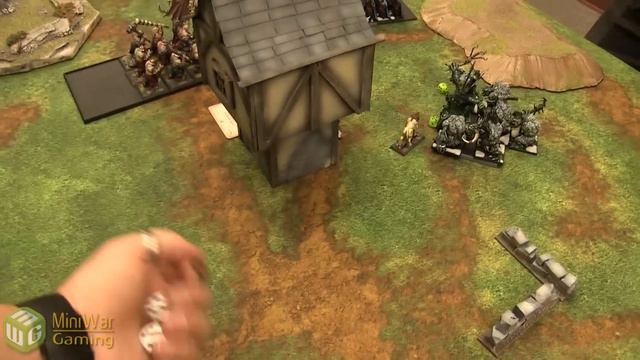 Ogres vs Chaos Warhammer Fantasy Battle Report - Old World Wars Ep 27 смотреть онлайн