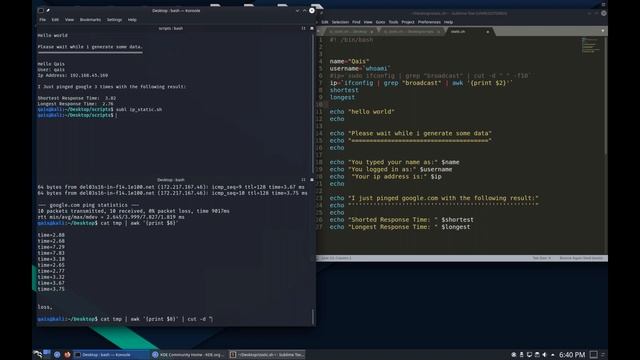 Basic bash scripting смотреть онлайн