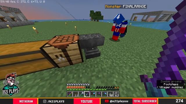 ? Minecraft Live | Monster SMP- Best Free Public Server | Day- 41 #minecraft смотреть онлайн