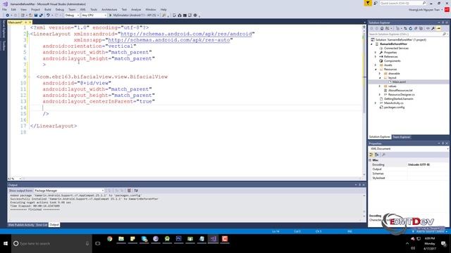 Xamarin Android Tutorial - Before After View смотреть онлайн