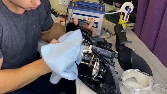 Полная реставрация фар BMW E39 своими Руками смотреть онлайн