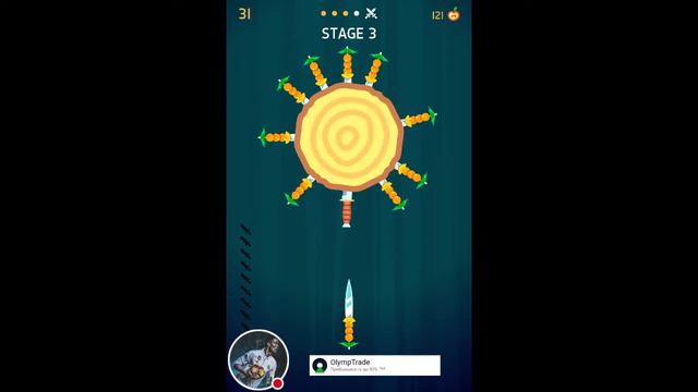 "Knife Hit". Много рекламы!!!!!!!!!!! смотреть онлайн