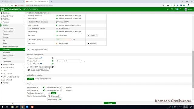 FortiGate Initial Configuration And Integrated with LDAP Server смотреть онлайн