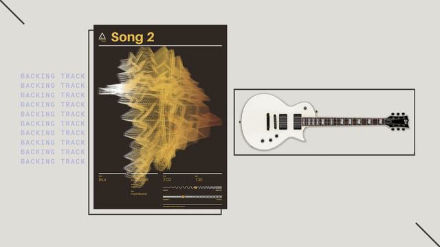 OSABT: Blur - Song 2 -- Guitar Backing Track W/Voice смотреть онлайн