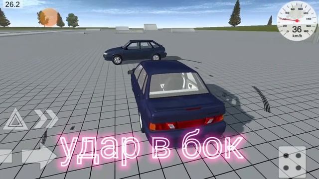 ОБЗОР НОВОГО МОДА НА ВАЗ 2114 (лучше чем старый мод) в Simple car crash physics simulator! смотреть онлайн