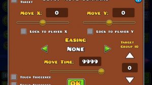 Как сделать так чтоб блок двигался с тобой в гд