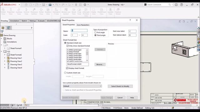 Sheet Metal Component In SolidWorks Sheet Metal