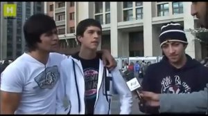 Дагестанцы в Москве,легендарное видео Лахмы