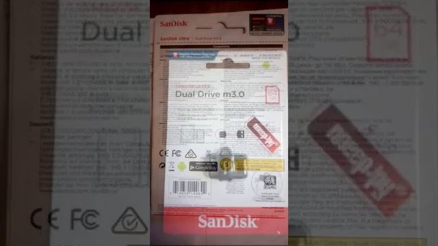 SanDisk Ultra Android Dual Drive OTG USB 3.0 SDDD3-064G-G46 [] отзывы в Плеер.Ру