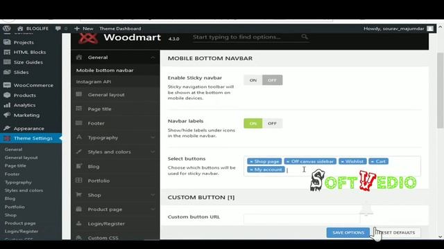 Woodmart theme full customization | free download | install | customization | softvedio смотреть онлайн