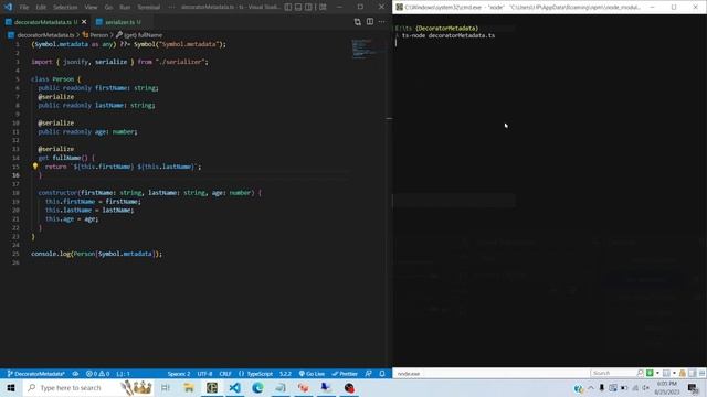 New Typescript Decorator Metadata смотреть онлайн