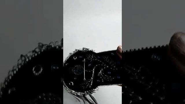 Эполет черно-серебристый с цепями и аксельбантом "Чертополох" смотреть онлайн