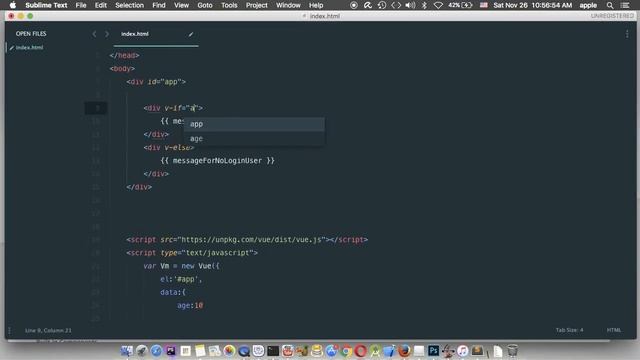 Vuejs v else v else if lesson 6 смотреть онлайн