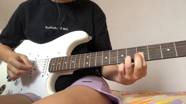 Måneskin - CORALINE | electric guitar cover смотреть онлайн