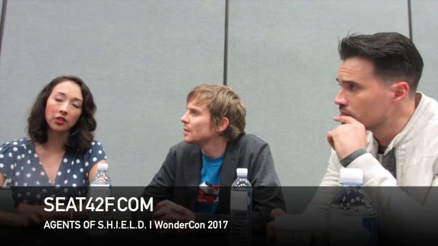Agents Of SHIELD WonderCon 2017 Interview Maurissa Tancharoen, Jed Whedon, Brett Dalton смотреть онлайн