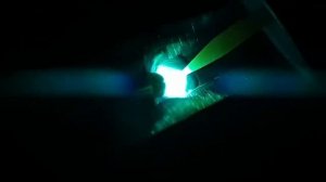 Горизонтальный угловой шов аргонно-дуговой TIG сваркой.