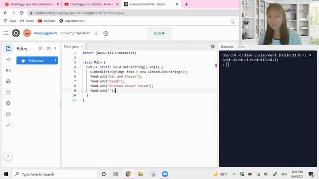 DearPiggy Java Data Structures - LinkedLists & LinkedList vs. ArrayList смотреть онлайн