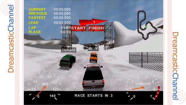 Game Night Highlights: 4x4 Evolution | 10/19/2016 | Dreamcast Online Multiplayer смотреть онлайн