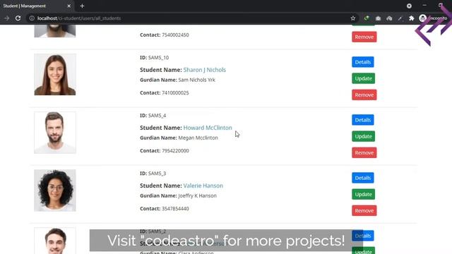 Student Admission Management System in PHP MySQL CodeIgniter with Source Code - CodeAstro смотреть онлайн