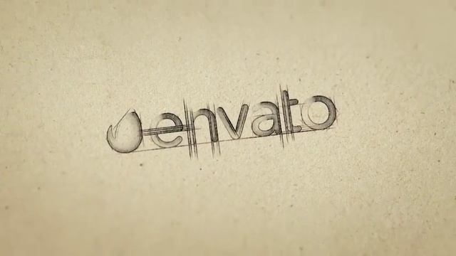 Sketch Logo Reveal. After Effects Project on Videohive.net смотреть онлайн
