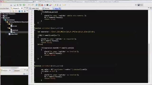 Validación Formularios JQuery+Ajax+PHP