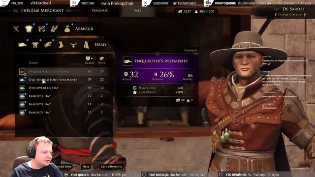 [#UA][#Ukr] GreedFall - Іди туди, не знаю куди, принеси те... #7 [Українською][#GreedFall] смотреть онлайн