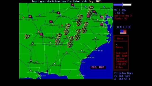 W.R. Hutsell’s Civil War Strategy Win10/11 Edition - Content Review & Gameplay - Free Wargame смотреть онлайн