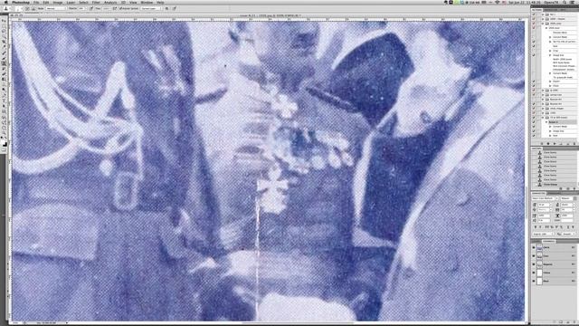 Реставрация и обработка обложки «Ил.Россiи». Часть 1 смотреть онлайн