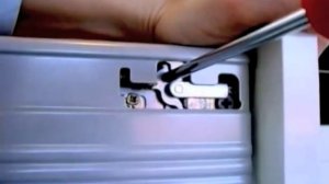 Blum drawer front removal