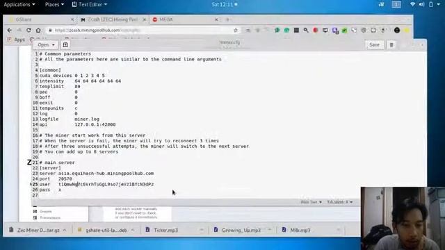 Mine Zcash at Mining Pool Hub on Kali Linux GT720M without Cuda Toolkit смотреть онлайн